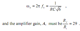 190_Find the frequency of oscillation - amplifier gain1.png