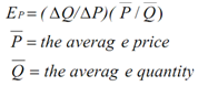 Arc elasticity of demand, Arc Elasticity of Demand - Arc elasticity ...