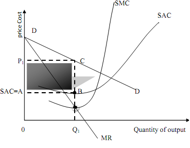 31_Short-Run Equilibrium of A Monopoly.png