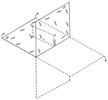 708_Projections of a Point Situated in Second Quadrant.png